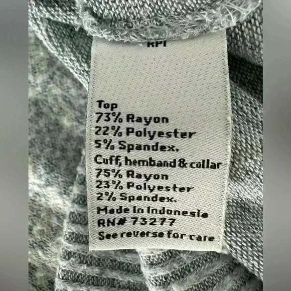 Nine West Heather Blue Cowl Neck Sweater Size L - Picture 4 of 4